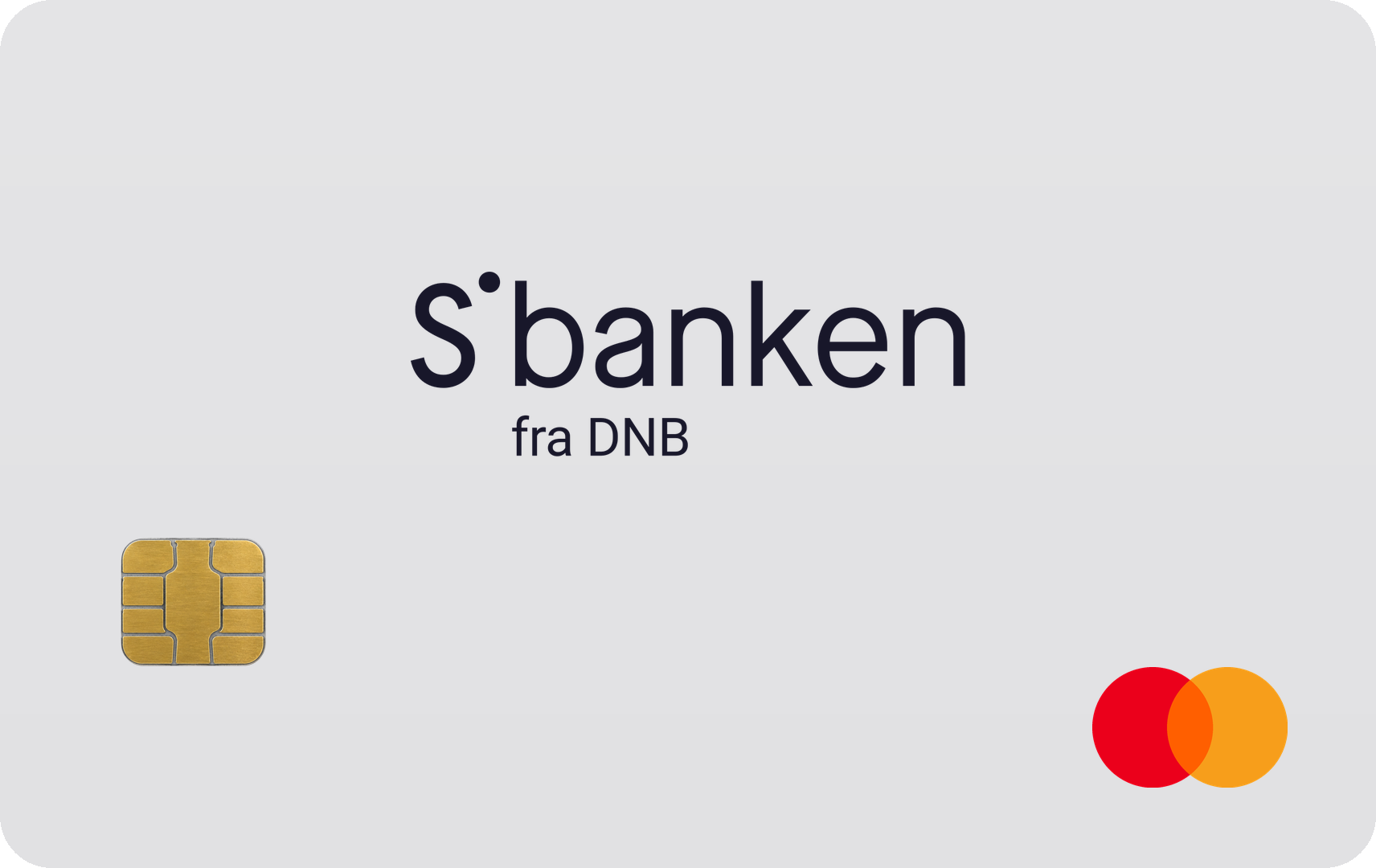 Sbanken Mastercard kortbilde