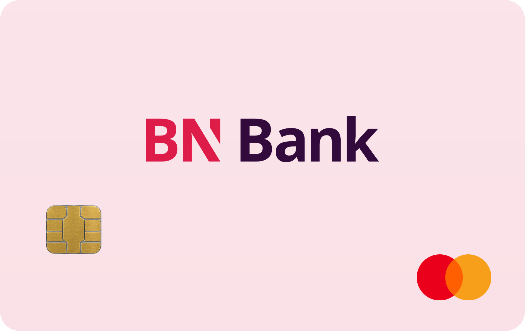 BN Bank Mastercard kortbilde