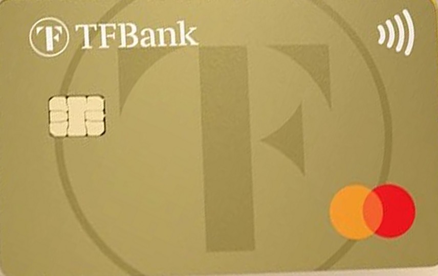 TF Bank Mastercard kortbilde